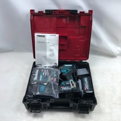◇◇ MAKITA マキタ 工具 インパクトドライバ  未使用品(S) 付属品完備 コードレス式 40v TD002GRDX ブルー Sランク