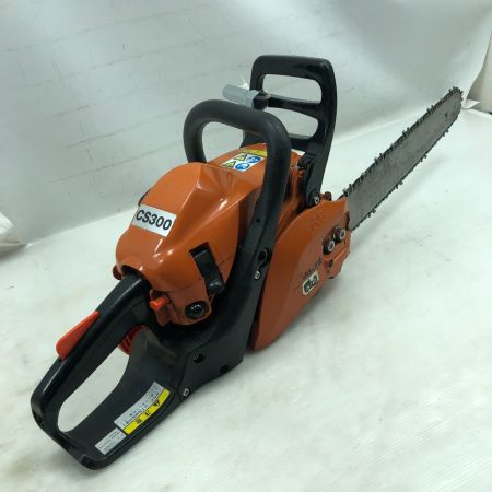  KIORITZ 工具 チェーンソー 本体のみ 2サイクル CS300 オレンジ