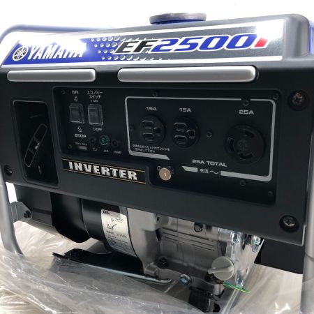  YAMAHA ヤマハ インバーター発電機 未使用品(S) 本体のみ EF2500I ブルー