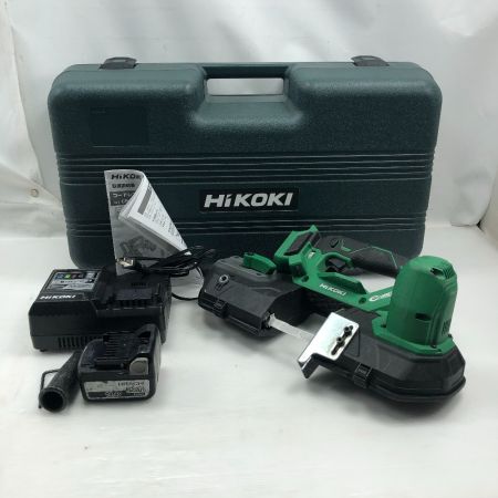  HiKOKI ハイコーキ 工具 バンドソー 充電器・充電池1個・ケース付 コードレス式 CB18DBL(S) グリーン