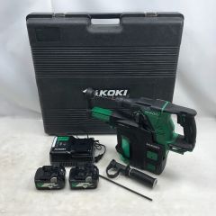  HiKOKI ハイコーキ 工具 ハンマドリル 充電器・充電池2個・ケース付 コードレス式 36v DH36DPB グリーン Cランク