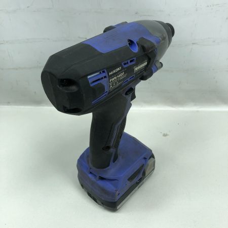  HiKOKI ハイコーキ 工具 インパクトドライバ 充電器・充電池2個・ケース付 コードレス式 FWH14DF ブルー