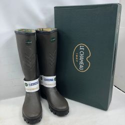 ◇◇ LE CHAMEAU 1927 レインブーツ 未使用品(S) 本体のみ オリーブ Sランク