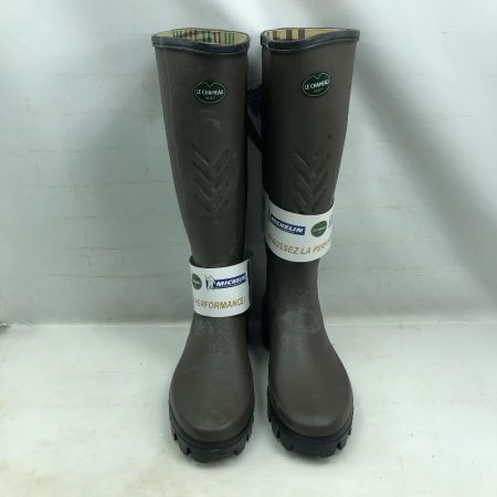  LE CHAMEAU 1927 レインブーツ 未使用品(S) 本体のみ オリーブ