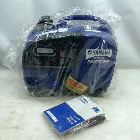  YAMAHA ヤマハ インバーター発電機 未使用品(S) 本体のみ 4サイクル EF9HIS ブルー