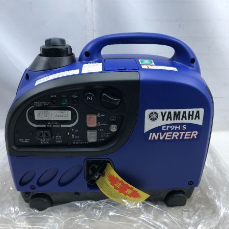  YAMAHA ヤマハ インバーター発電機 未使用品(S) 本体のみ 4サイクル EF9HIS ブルー
