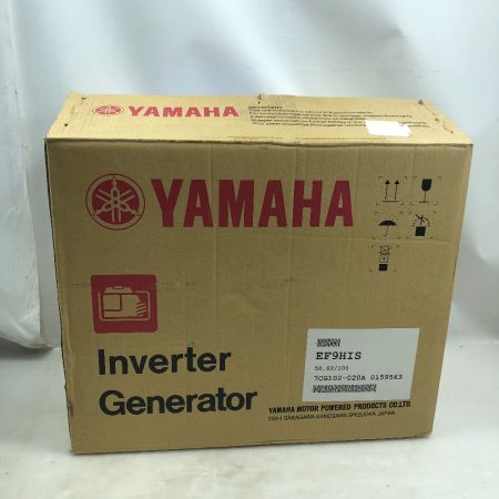  YAMAHA ヤマハ インバーター発電機 未使用品(S) 本体のみ 4サイクル EF9HIS ブルー