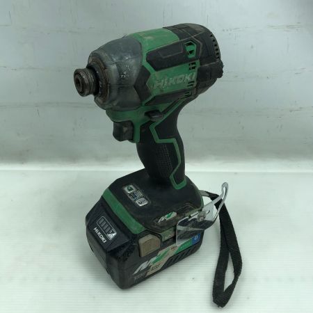  HiKOKI ハイコーキ 工具 インパクトドライバ 充電器・充電池2個・ケース付 コードレス式 WH36DC グリーン