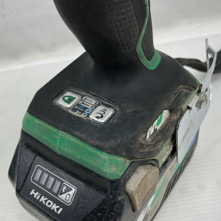  HiKOKI ハイコーキ 工具 インパクトドライバ 充電器・充電池2個・ケース付 コードレス式 WH36DC グリーン