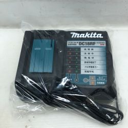 ◇◇ MAKITA マキタ 急速充電器 未使用品(S) 本体のみ DC18RF ブラック Sランク