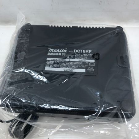  MAKITA マキタ 急速充電器 未使用品(S) 本体のみ DC18RF ブラック