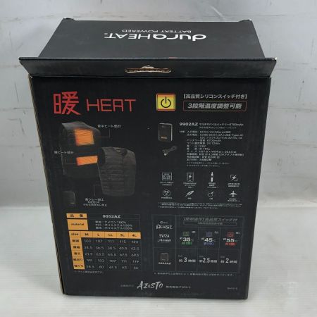  Di-Vaiz 電熱ベスト 未使用品(S) 付属品完備 Lサイズ 2204AZ ブラック