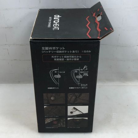  Di-Vaiz 電熱ベスト 未使用品(S) 付属品完備 Lサイズ 2204AZ ブラック