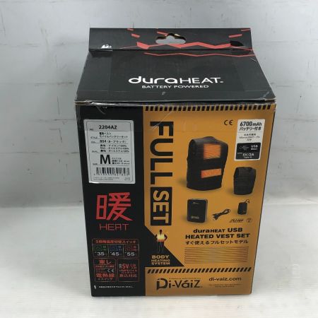  Di-Vaiz 電熱ベスト 未使用品(S) 付属品完備 Mサイズ 2204AZ ブラック