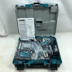 ◇◇ MAKITA マキタ 工具 ドライバドリル 未使用品(S) 充電器・充電池2個・ケース付 コードレス式 14.4v DF474DRGX ブルー Sランク