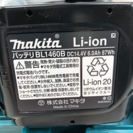  MAKITA マキタ 工具 ドライバドリル 未使用品(S) 充電器・充電池2個・ケース付 コードレス式 14.4v DF474DRGX ブルー