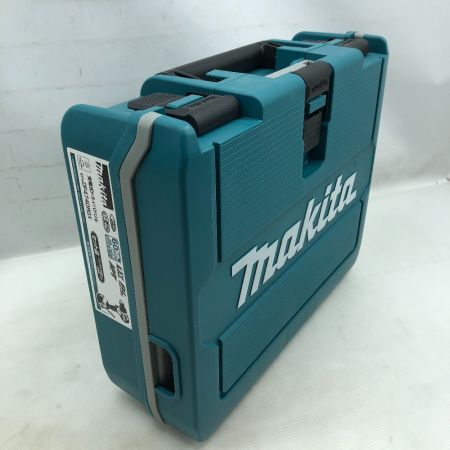  MAKITA マキタ 工具 ドライバドリル 未使用品(S) 充電器・充電池2個・ケース付 コードレス式 14.4v DF474DRGX ブルー