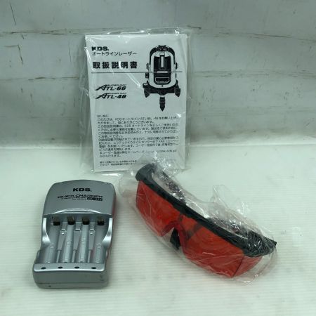  KDS 工具 レーザー機器 レーザー墨出し器 ケース付 ATL-66 ホワイト