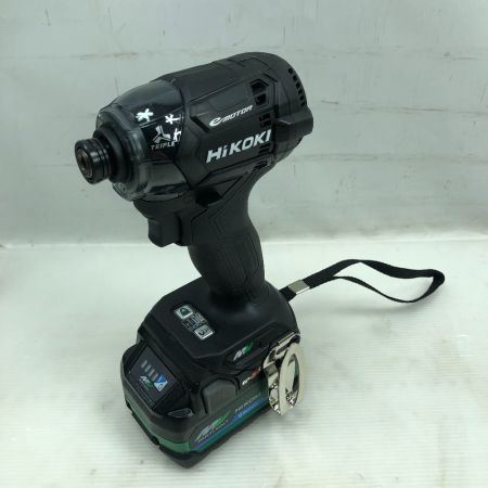  HiKOKI ハイコーキ インパクトドライバ 充電器・充電池2個・ケース付 コードレス式 WH36DC グリーン