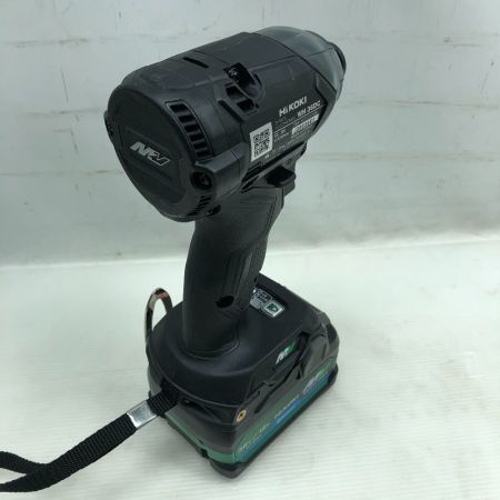  HiKOKI ハイコーキ インパクトドライバ 充電器・充電池2個・ケース付 コードレス式 WH36DC グリーン