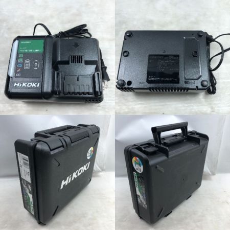  HiKOKI ハイコーキ インパクトドライバ 充電器・充電池2個・ケース付 コードレス式 WH36DC グリーン