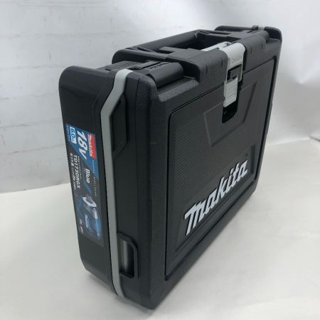  MAKITA マキタ 工具 インパクトドライバ 未使用品(S) 充電器・充電池2個・ケース付 コードレス式 TD173DRGX ブルー