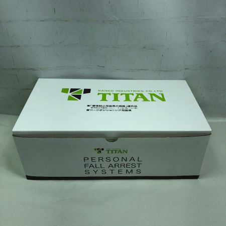  SANKO 江戸鳶ハーネス TITAN 未使用品(S) ETN-10A-L ブラック