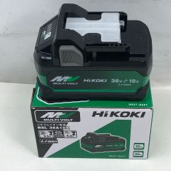 ◇◇ HiKOKI ハイコーキ バッテリー 未使用品(S) 本体のみ BSL36A18X ブラック Sランク