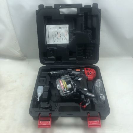  MAX マックス 工具 エアツール 釘打機スーパーネイラ 未使用品(S) 付属品完備 HN-50N4(D)-G レッド