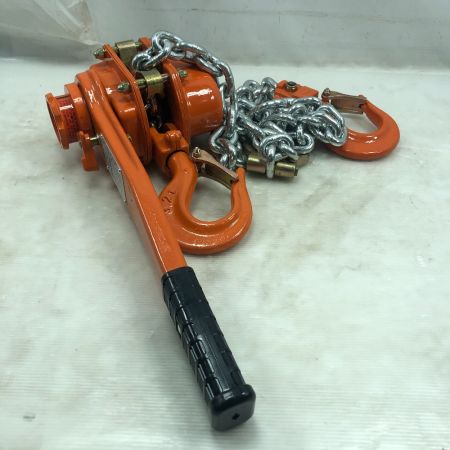  HIDAX レバーホイスト 3.2t 未使用品(S) 本体のみ NK032 オレンジ