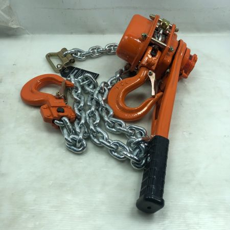  HIDAX レバーホイスト 3.2t 未使用品(S) 本体のみ NK032 オレンジ