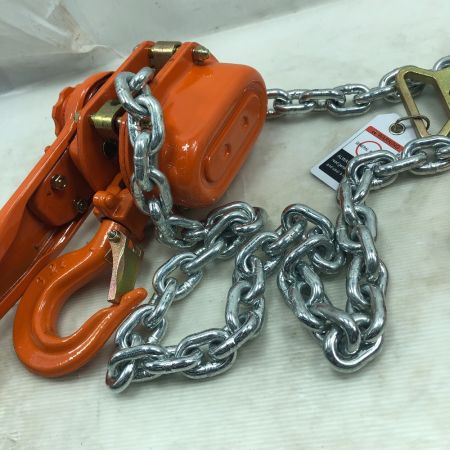  HIDAX レバーホイスト 3.2t 未使用品(S) 本体のみ NK032 オレンジ