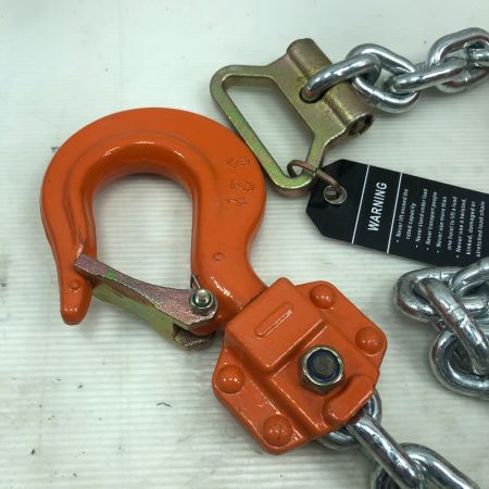  HIDAX レバーホイスト 3.2t 未使用品(S) 本体のみ NK032 オレンジ