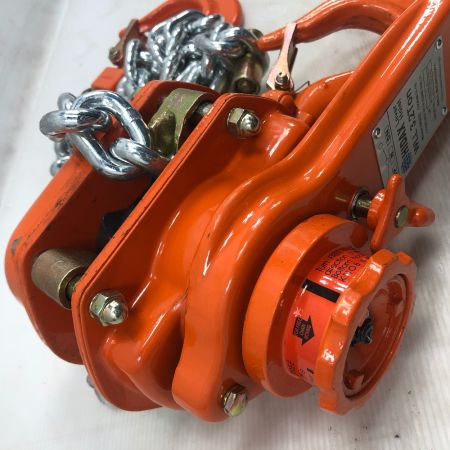  HIDAX レバーホイスト 3.2t 未使用品(S) 本体のみ NK032 オレンジ