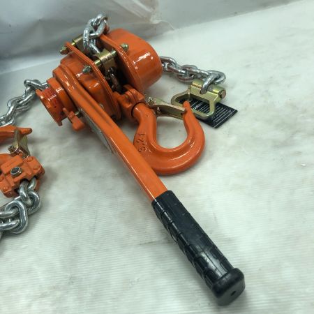  HIDEX レバーホイスト 程度A 本体のみ NK032 オレンジ