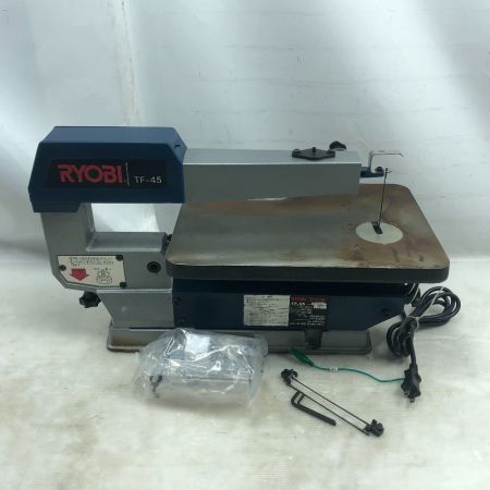  RYOBI リョービ 工具 電動糸ノコ 本体のみ コード式 100v TF-45 ネイビー