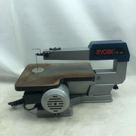  RYOBI リョービ 工具 電動糸ノコ 本体のみ コード式 100v TF-45 ネイビー