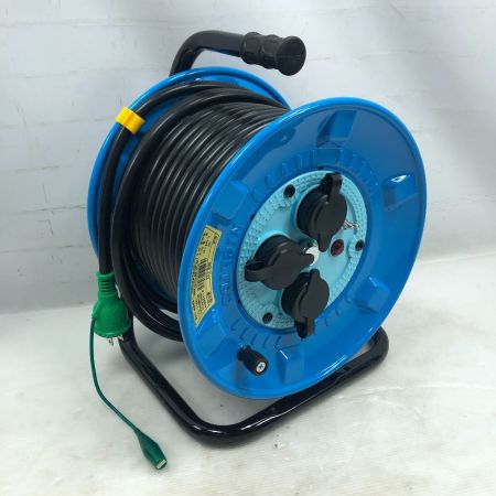  NICHIDO 工具 電材 コードリール 全長30m NPW-E33 ブルー