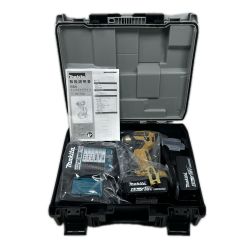 ◇◇ MAKITA マキタ インパクトドライバ 未使用品(S) 充電器・充電池2個・ケース付 コードレス式 TD173DGXPY イエロー Sランク
