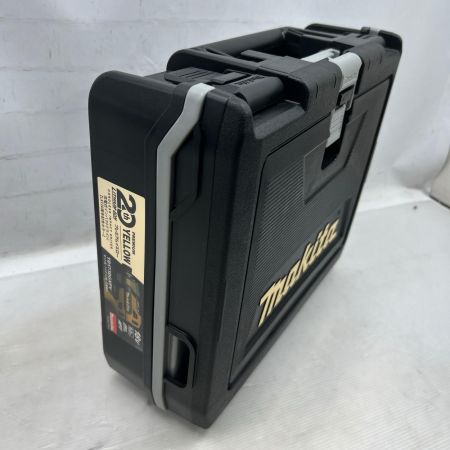  MAKITA マキタ インパクトドライバ 未使用品(S) 充電器・充電池2個・ケース付 コードレス式 TD173DGXPY イエロー