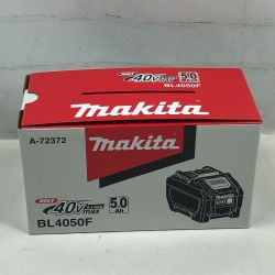 ◇◇ MAKITA マキタ 工具 バッテリー 未使用品(S) 本体のみ 40v 5.0Ah BL4050F ブラック Sランク