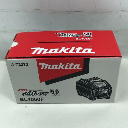  MAKITA マキタ バッテリー 未使用品(S) 本体のみ 40v 5.0Ah BL4050F ブラック