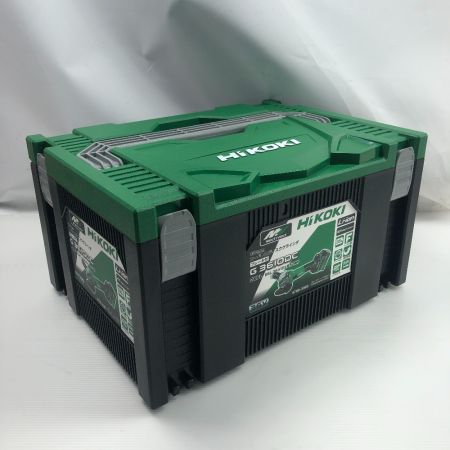  HiKOKI ハイコーキ 工具 ディスクグラインダー 未使用品(S) 充電器・充電池2個・ケース付 コードレス式 G3610DC グリーン