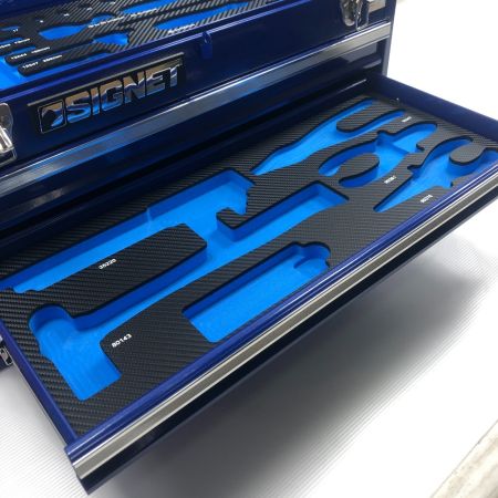 SIGNET  工具箱 カバー付き ブルー