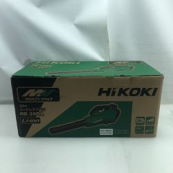 ◇◇ HiKOKI ハイコーキ 工具 ブロア ノズル付き コードレス式 RB36DA グリーン Bランク