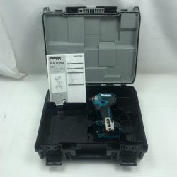 ◇◇ MAKITA マキタ 工具 インパクトドライバ 未使用品(S) 本体のみ・ケース付 コードレス式 TD173D ブルー Sランク
