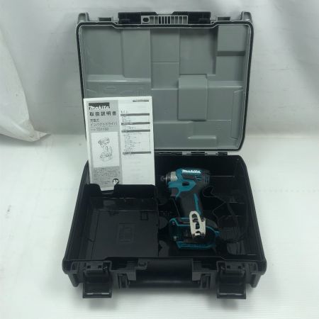  MAKITA マキタ 工具 インパクトドライバ 未使用品(S) 本体のみ・ケース付 コードレス式 TD173D ブルー