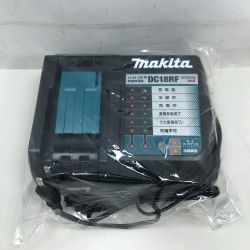 ◇◇ MAKITA マキタ 急速充電器 未使用品(S) 本体のみ DC18RF ブラック Sランク