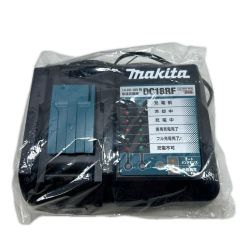 MAKITA マキタ 急速充電器 未使用品(S) 本体のみ DC18RF ブラック Sランク