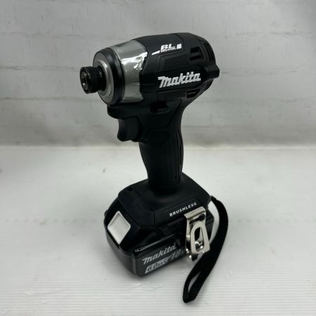 MAKITA マキタ インパクトドライバ 未使用品(S) 充電器・充電池1個・ケース付 TD173D ブラック